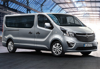 Opel Vivaro väikebussi rent